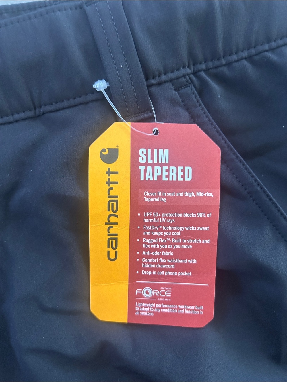 NWT Carhartt Men's Slim Tapered Force Phoenix Pant Sz XL - Picture 8 of 10